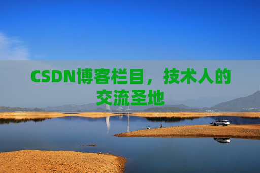CSDN博客栏目，技术人的交流圣地